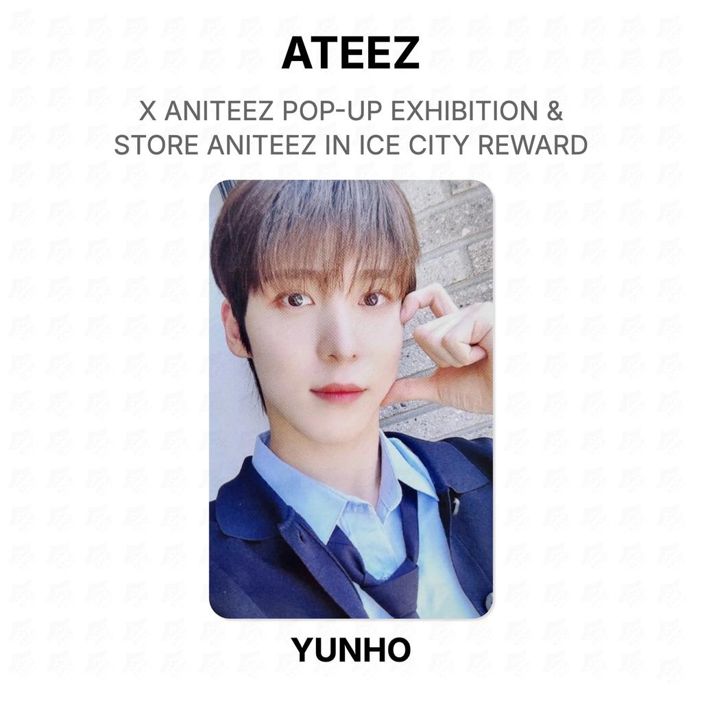 ATEEZ X ANITEEZ POP-UP EXHIBITION & STORE ANITEEZ IN ICE CITY REWARD Official Photocard