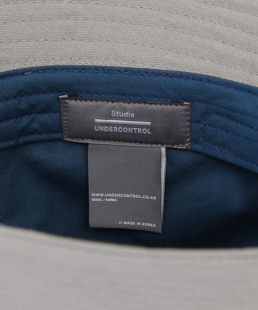 Eondeokeonteulolseutyudio Linen Bucket Hat Hide Bucket / Linen / Grey