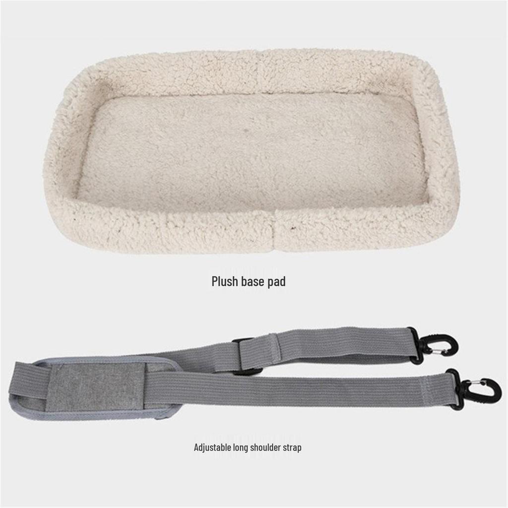 Skládací prodyšná přepravka pro domácí mazlíčky: Velkokapacitní, přenosná taška pro malé kočky - Ideální pro venkovní a cestování autem