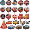 McQueen & Thomas Mini Aluminum Foil Balloons for Birthday Party Decorations