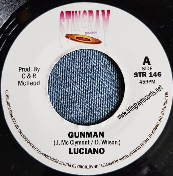 

7inch Record LUCIANO - Gunman STR146 Stingray Record 2011 UK Reggae, Ska & Dub Used