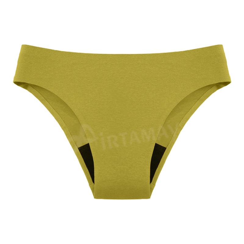 Seamless Women's Leak-Proof Menstrual Swimsuit Panties - Four-Layer Protection