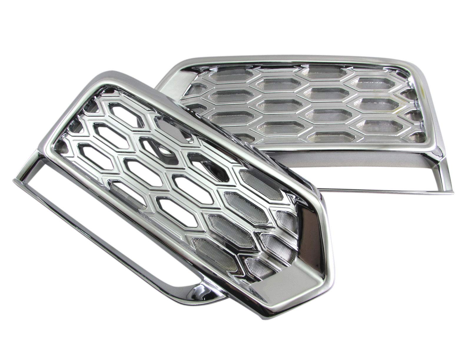 

BRIGHTZ Chrome Fog Light Covers for the Late Model Step Wagon Spada RP Compatible with and 5 Step Wagon Spada [FOG-COV-305] RP3, RP4, RP5, P3, P4, P5,