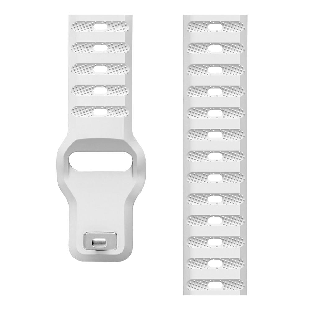 

Спортивный силиконовый ремешок для Amazfit Cheetah Pro / Круглый ремешок для Amazfit GTR 4 Ltd Edition GTR3 Pro 2 2e GTS mini Bip Часы Amazfit Cheetah Pro белый