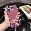 Sweet Cartoon Couple  Phone Case For iPhone 17,16,15,14,13,12,11 Plus,Pro Max,XS,Colorful Silver Phone case Funda Cover