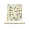 Portable Cotton Watercolor Accordion Planner - 300g Fabric for Travel & Student Paintings