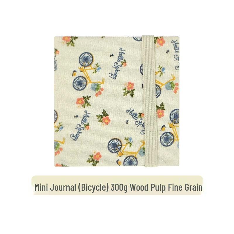 Portable Cotton Watercolor Accordion Planner - 300g Fabric for Travel & Student Paintings