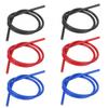 Ignition Wire 2 Pcs Car Auto Ignition Wire 8mm Silicone Silicon Carbide Core Ignition Wire 1m Long Car Accessories