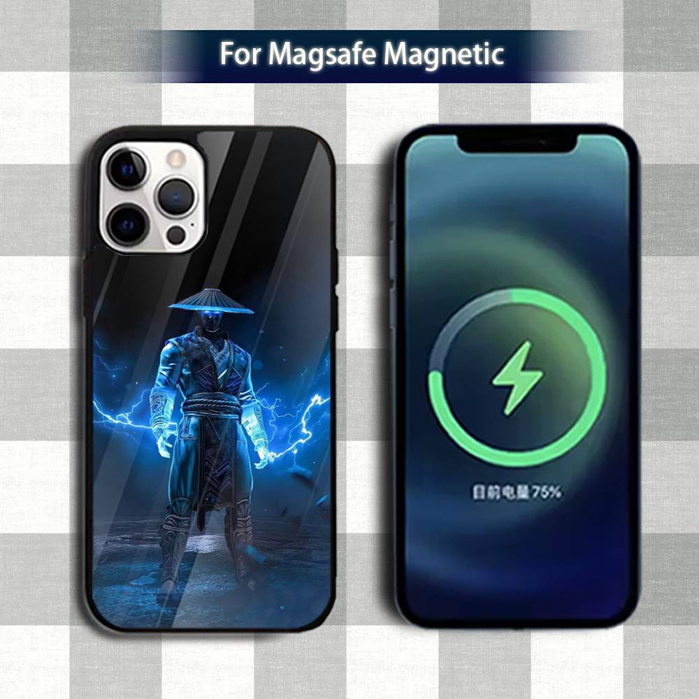 Cool MortalS K-Kombat Game Phone Case For iPhone 13,12,15,17,11,16,14,Pro,Max,Plus,Mini,Magsafe,Magnetic Wireless Charging Case