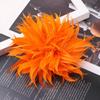 Elegant 18-20cm Large Feather Flower Feather Handmade Artificial Flower Brooch DIY Flower Lapel Pins Wedding
