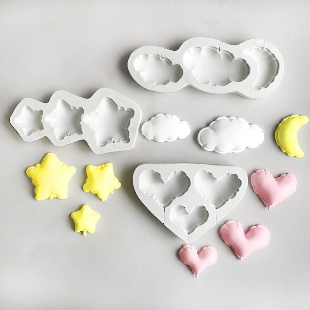 Number Design Chocolate Mold Heart Shape Resin Clay Mold New Silicone Mold  Cake Decorating