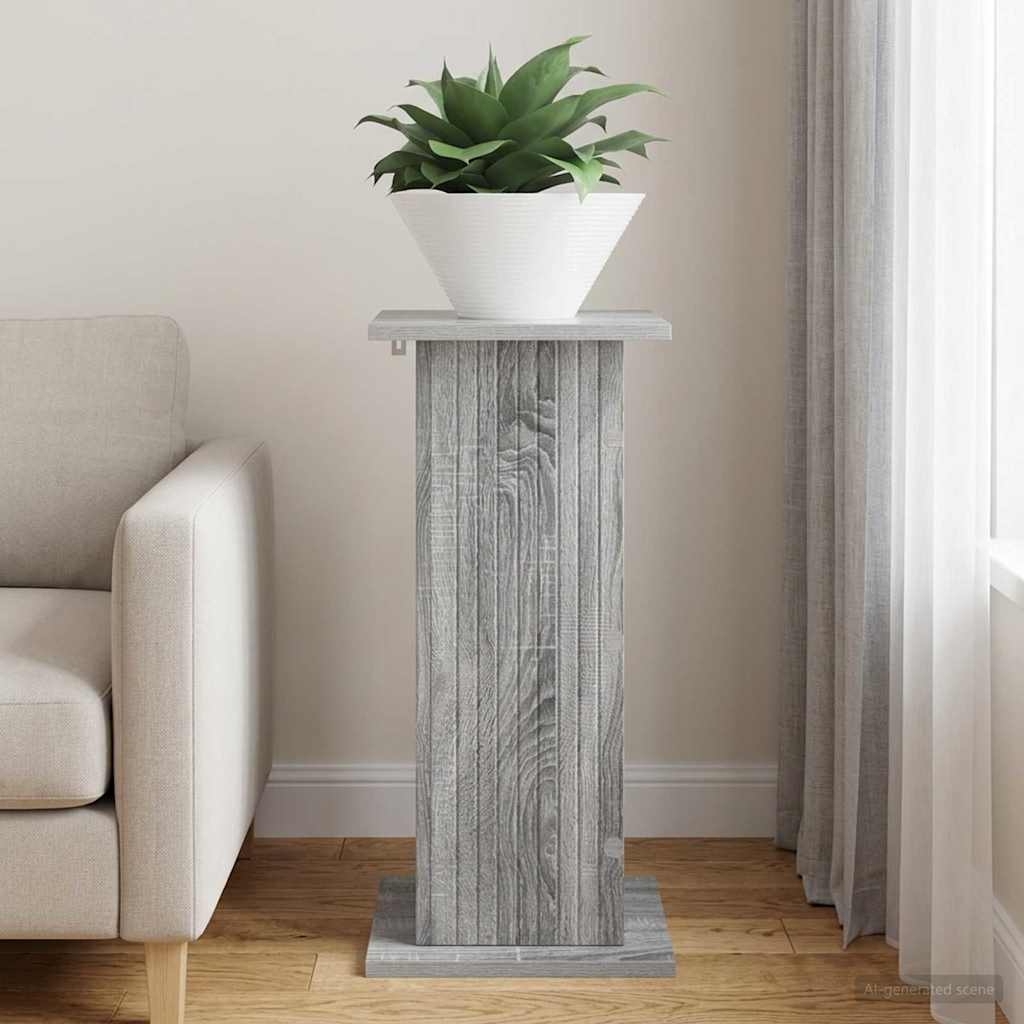 Plant Stand Gray Sonoma 30.5 x 30 x 60.5 cm Engineered Wood