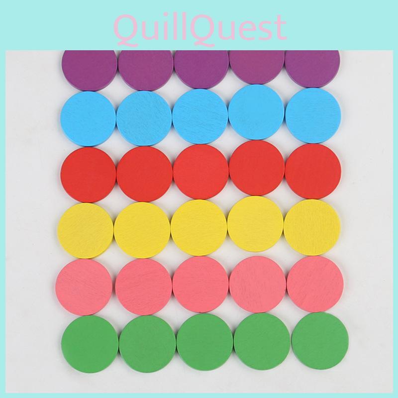 Wooden Shape And Color Recognition Memory Puzzle Toy For Parent Child Learning