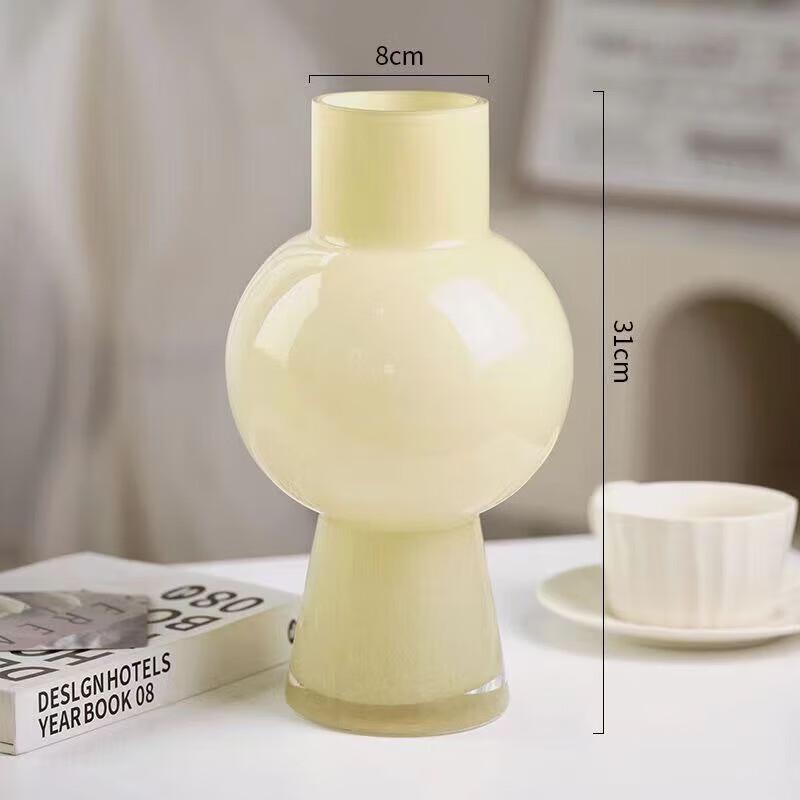 Fenton Vintage Glazed Glass Vase