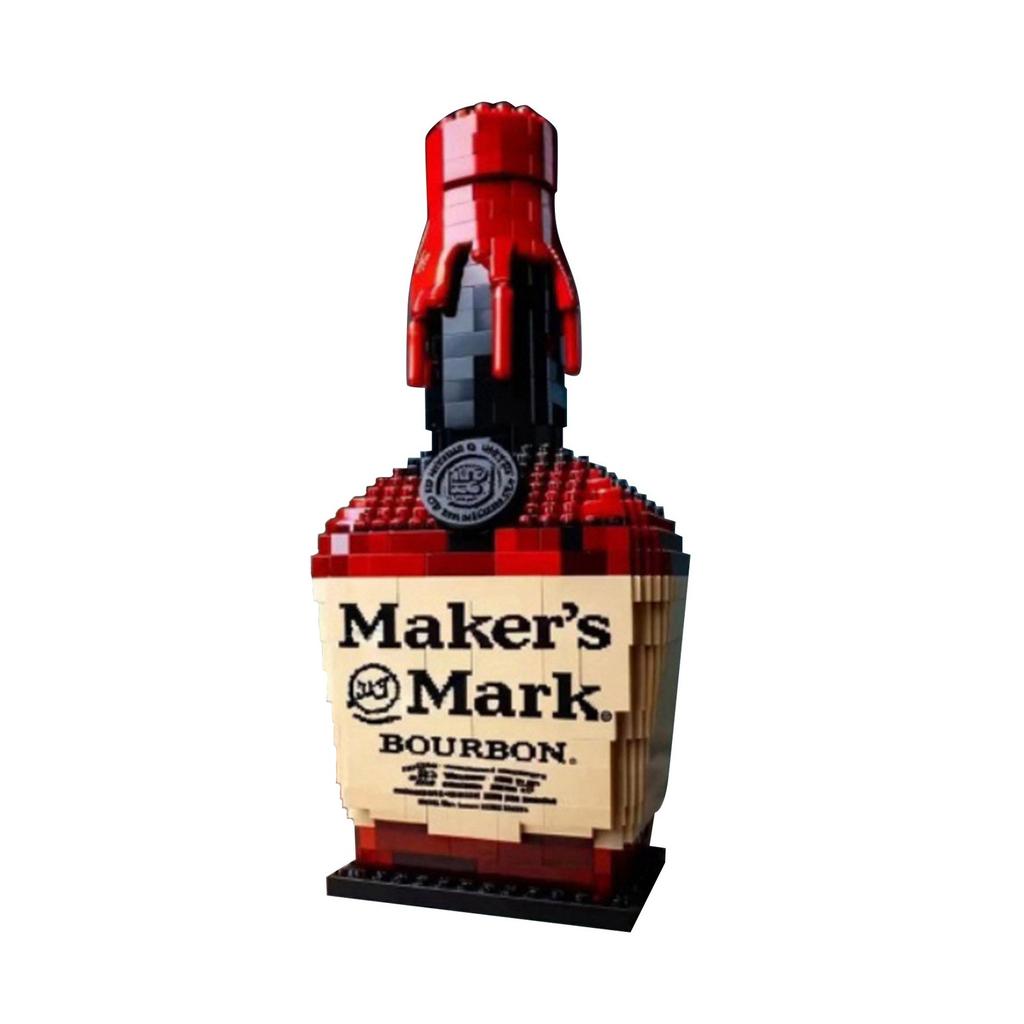 Lekekloss Whiskyflaske Importert Imiterende Utenlandsk Vinflaske Ornamentsett High-end Vinkultur Lekekloss Kreativ Lekekloss