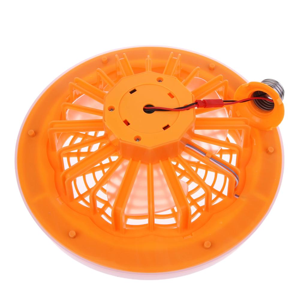 E27 LED Ceiling Fan Lamp Adjustable Wind Speed Cooling Fan Light with Remote Control Electric Cooler for Home