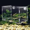 1PC Small Fry Aquarium Isolation Box Spawning Hatching Hatchery Divider Fish Breeding Box with Hook Acrylic Hydroponic Plant Box