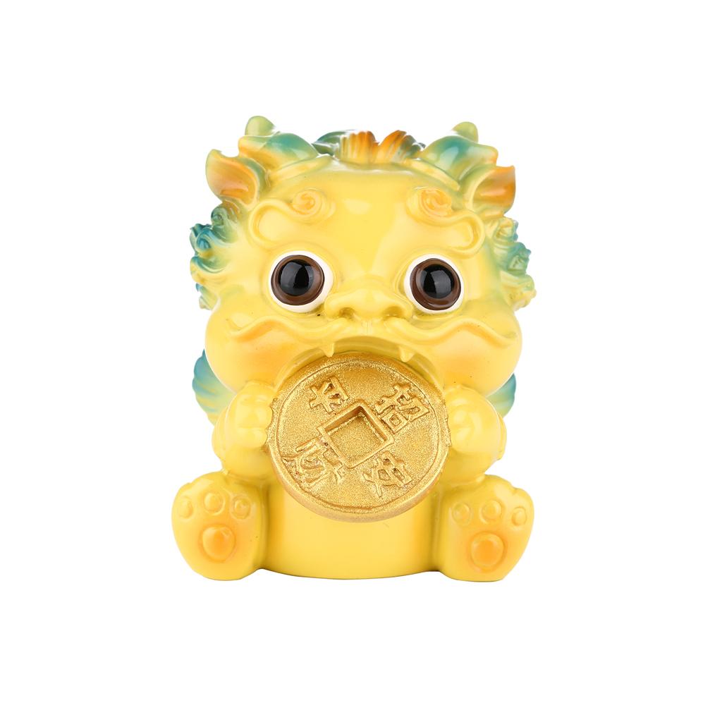 Tomfeel Little Pixiu Harzskulpturen, nationaler Trend, Persönlichkeit, Kunsthandwerk, Desktop-Ornamente, Wohnen