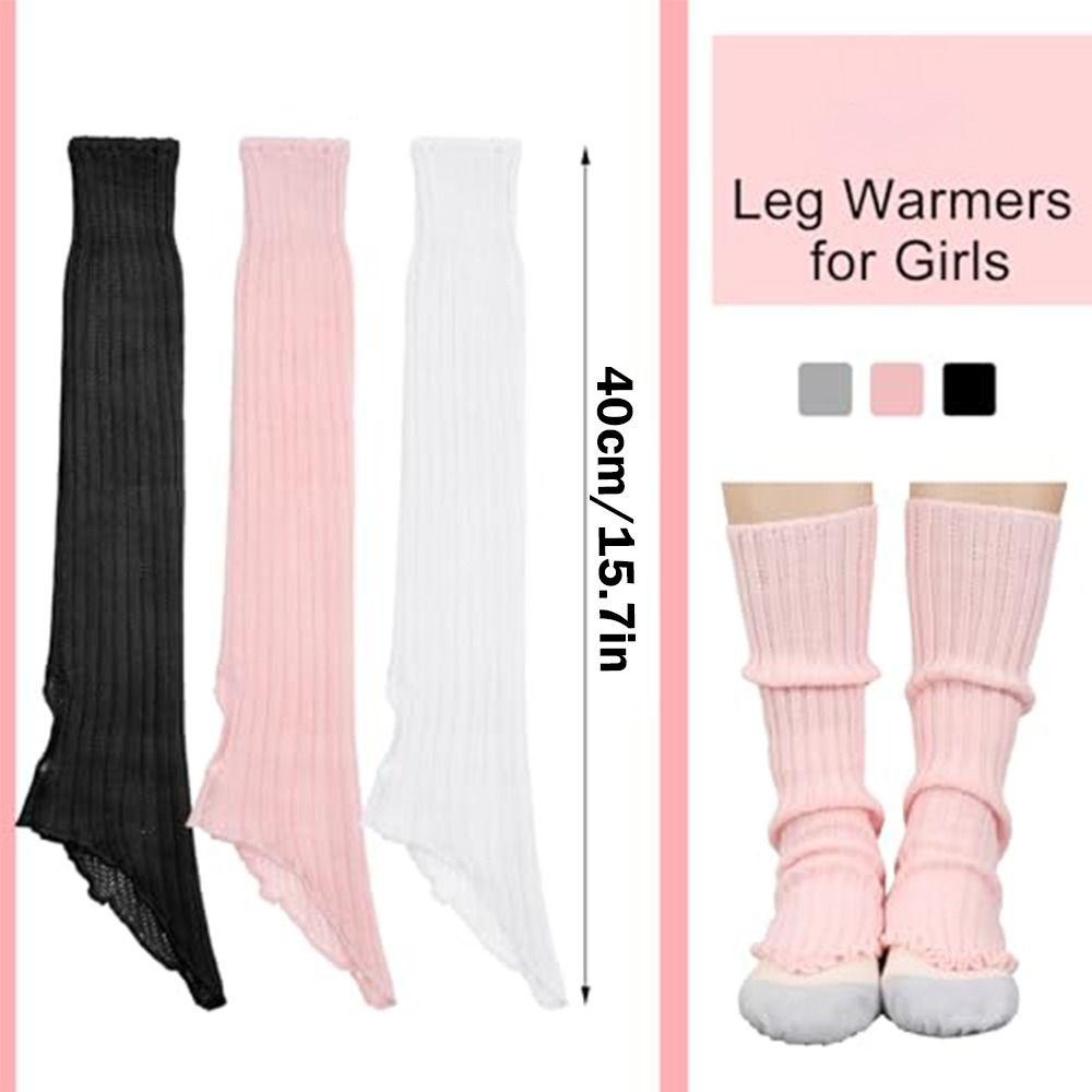 Girls Leg Warmers Ballet Leg Warmers Thickened Pile Sock New Stirrup Ankle Warmers  Daily Wear