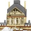 3377PCS Louvre Model Building Blocks World Famous Attractions Architectural Model Street View Bricks DIY Toys Gifts For Kids