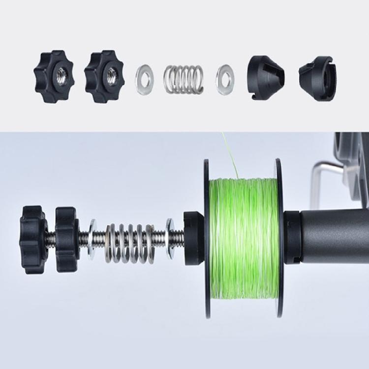 Adjustable Tension Fishing Line Winders Rotate Baitcasting Reel Fishing Tool Corrosions Resistant Fishing Accessory