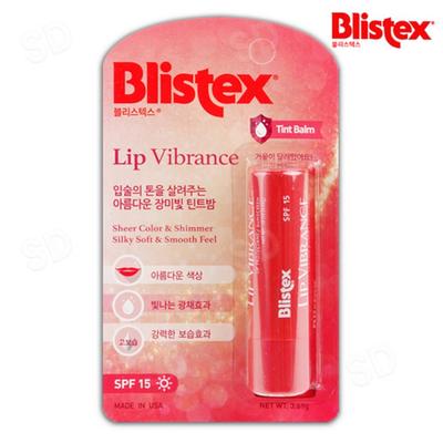 Blistex Lip Vibrance 3,69 г кольоровий відтінковий бальзам для губ, червона троянда, 1 шт.