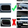 Front Kidney Grille Black Dual Slat Racing Grilles Fit For Bmw 3 Series E36 1992 1993 1994 1995 1996 51138122237 51138122238