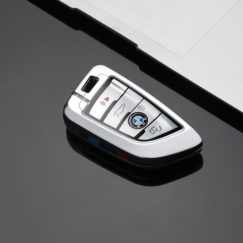 

Hot 2025 Zinc Alloy New TPU Car Key Case Cover Shell Keychain For For BMW F20 G20 G30 X1 X3 X4 X5 G05 X6 X7 G11 F15 F16 G01 G02