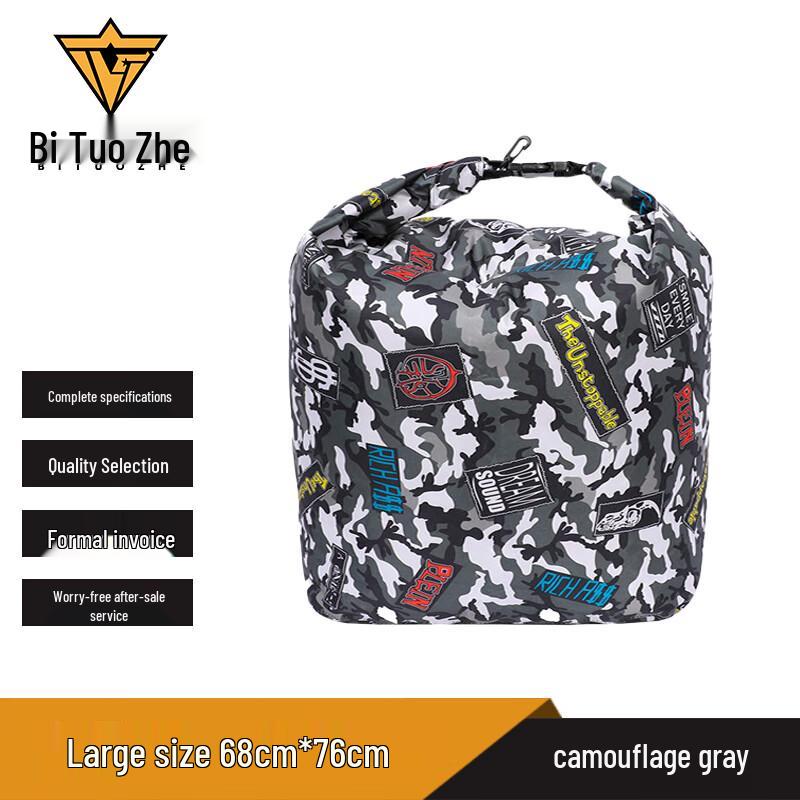 Biture Foldable Waterproof Fishing Live Fish Bag