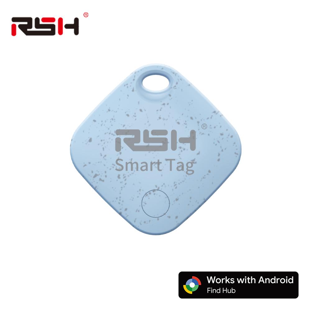 RSH Android GPS Tracker Work With Google's Find Hub Key Finder New Eco Smart Tag for Xiaomi Samsung Pixel Huewei Global Tracking