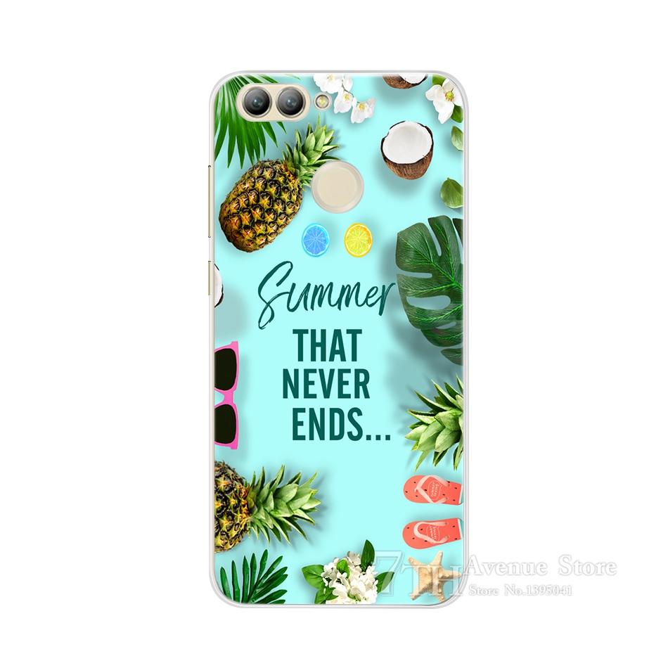For Huawei Nova 2 Case Silicone Soft TPU Cute Cat Phone Cases For Huawei Nova 2 Nova2 Case Cover For Huawei Nova 2 PIC-LX9 Funda