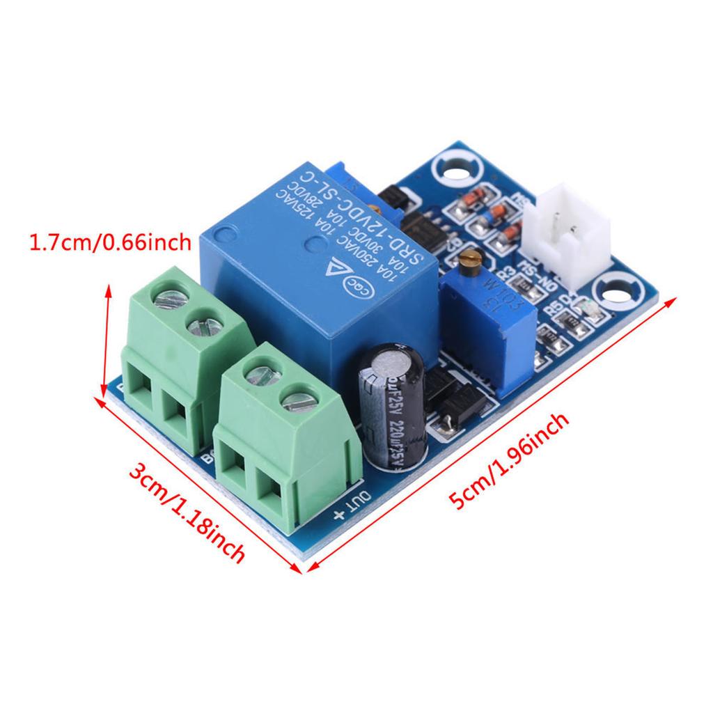 12-V-Batterie-Unterspannungsabschaltung, automatisches Einschalten, Wiederherstellungsschutzmodul