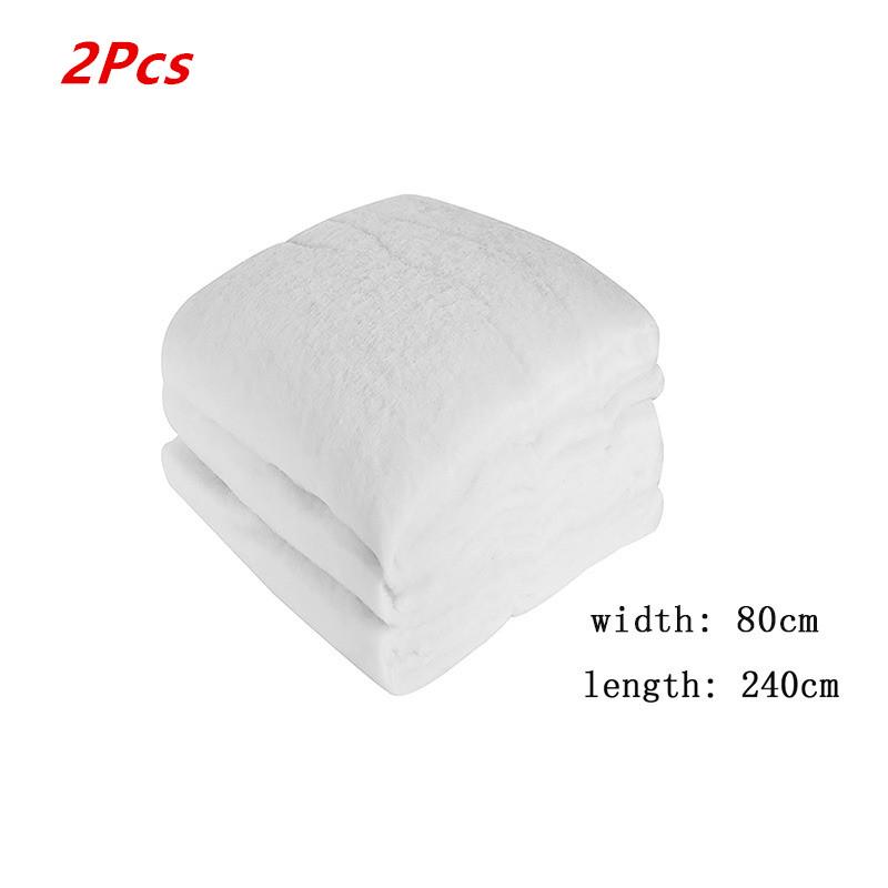 Cotton Soft White Blanket Artificial Xmas Christmas Party Decor Cotton Fake Christmas Tree Scene Decoration Props