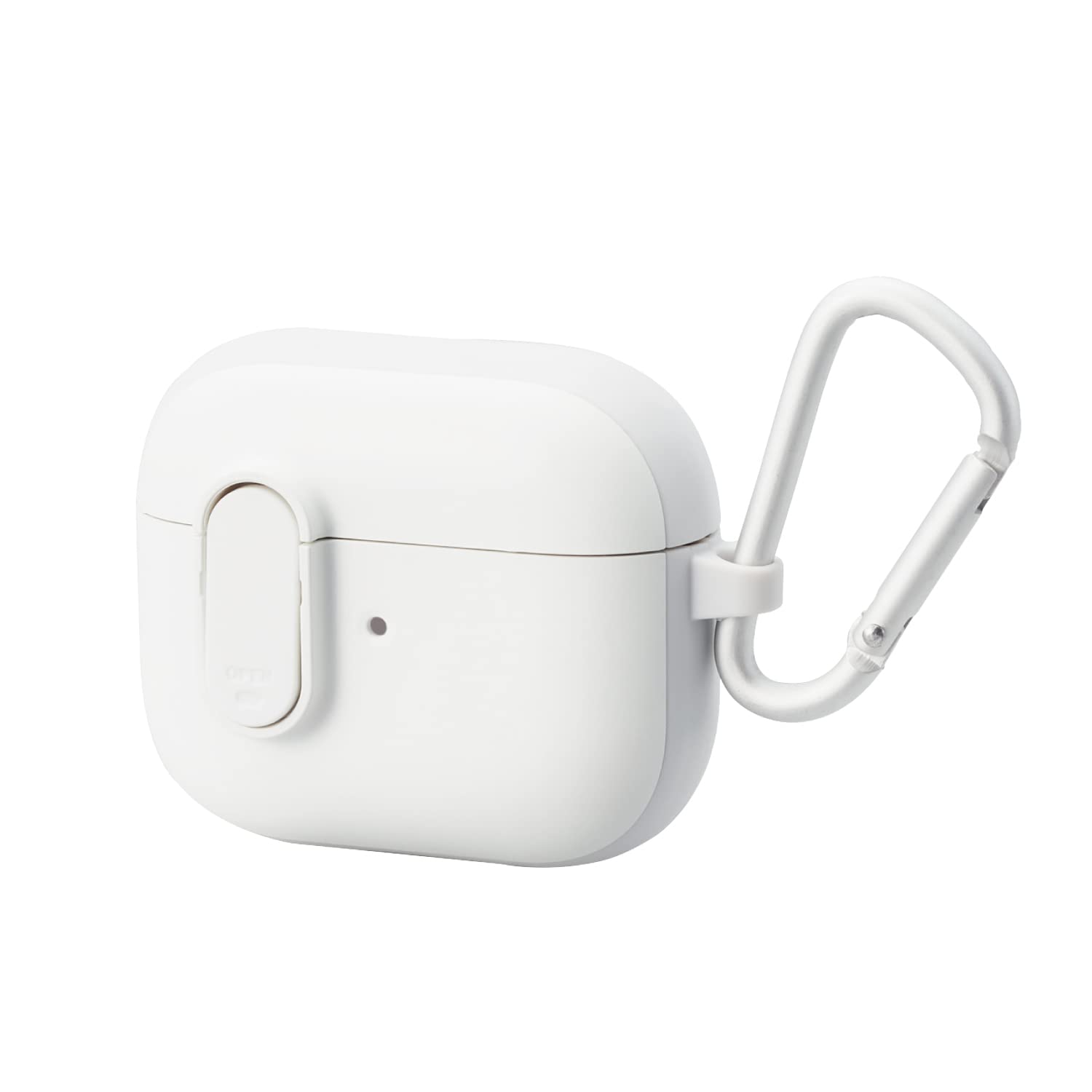 

Чехол-чехол ELECOM AirPods 3-го поколения, совместимый с гибридным чехлом TOUGH SLIM с функцией блокировки и карабином, предотвращением падения, совместимость с беспроводной зарядкой