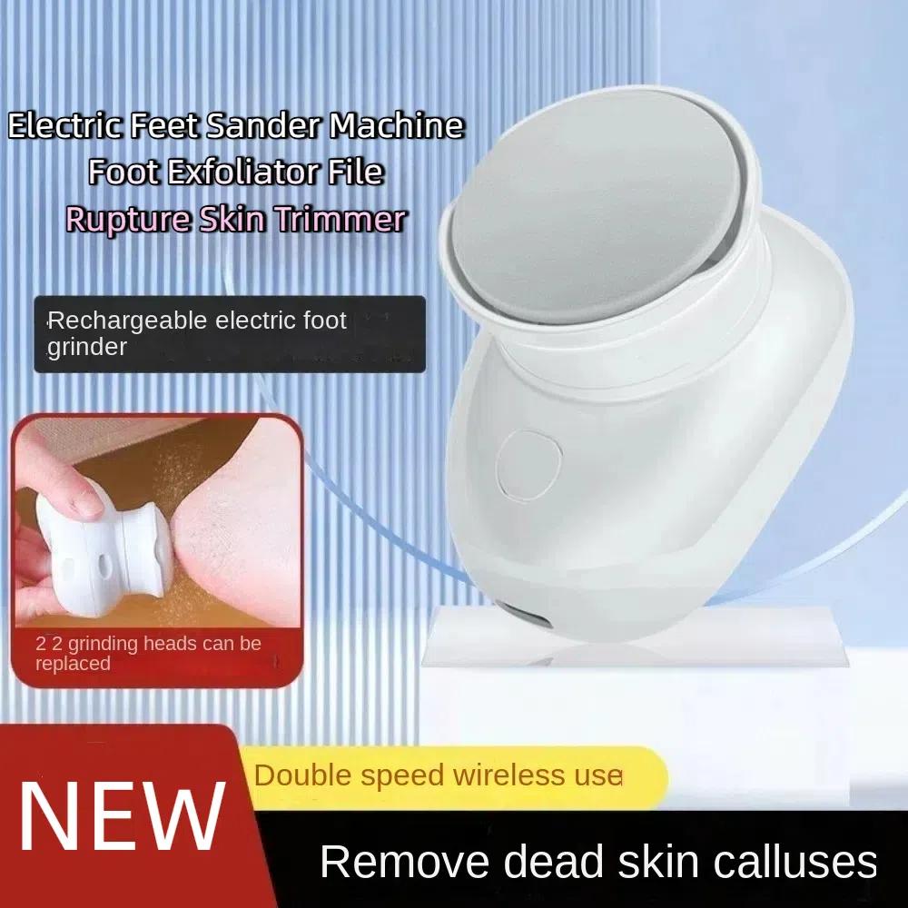 Cuticle Callus Remover Electric Feet Sander Machine Dead Hard Cracked Skin Foot Grinder Foot Exfoliator File USB Rechargeable