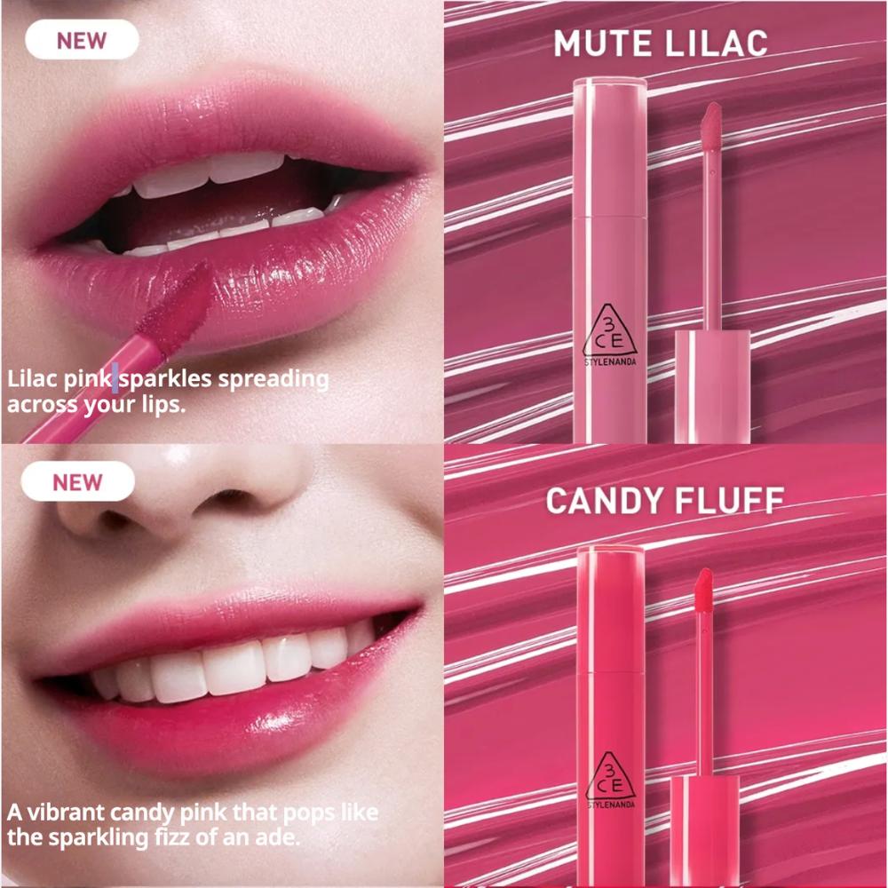 3ce Lazy Pop Lip Stain Long-Wear Water-Fit Lip Tint 4.5g