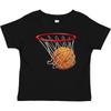 Inktastic Basketball Swish Baby T-Shirt Hoop Shoot Hoops Bball Athletic Sports