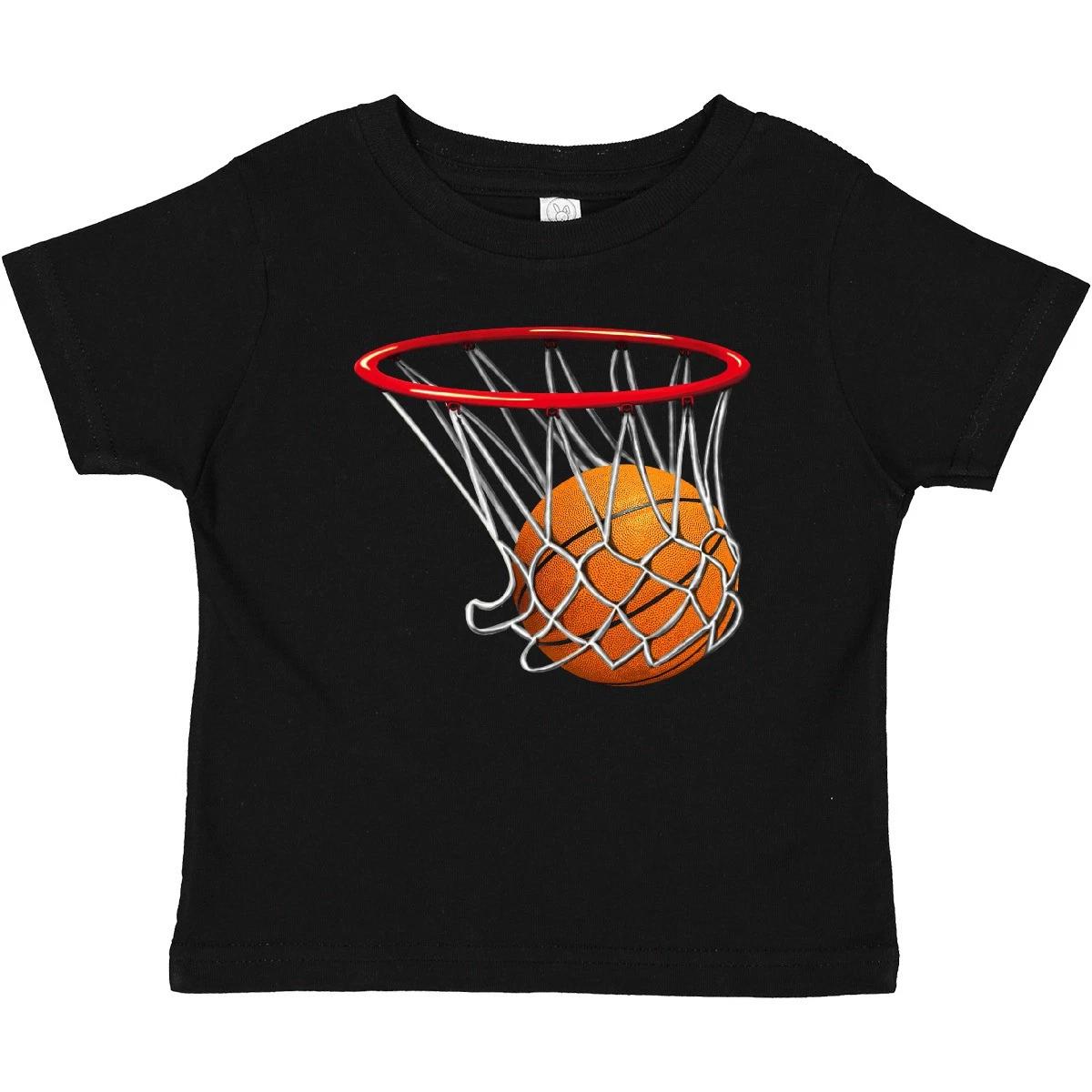 

Inktastic Basketball Swish Baby T-Shirt Hoop Shoot Hoops Bball Athletic Sports 120