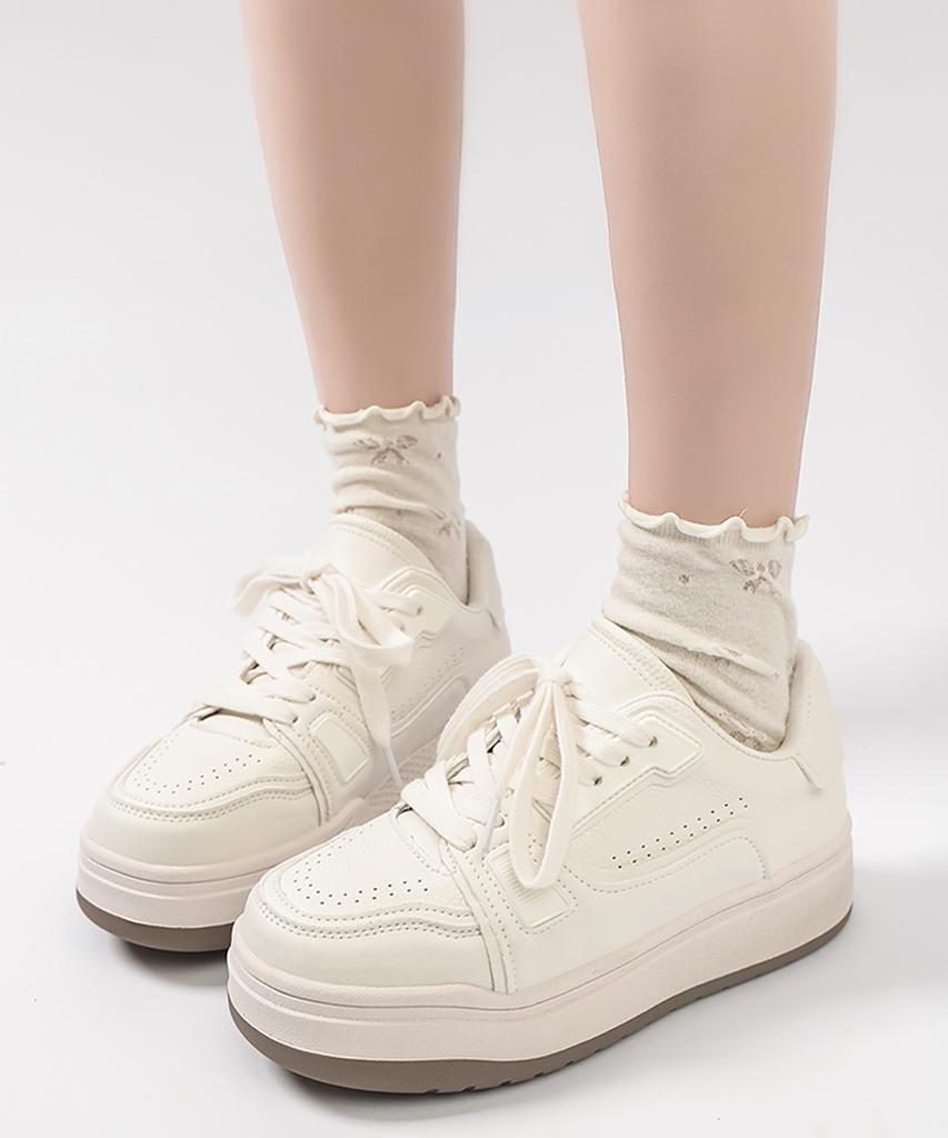 Armedes 5Cm Height-Increasing Sneakers Ar-2013 White