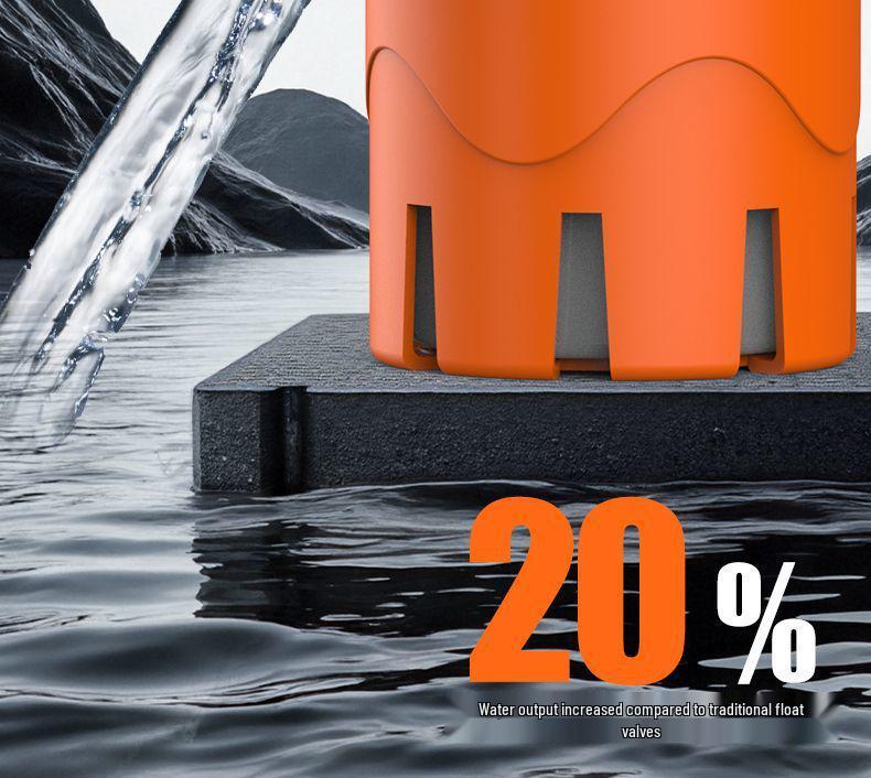 Automatic Float Valve for Water Tanks: Anti-Overflow Shut-off Ball Valve with Full Water Stop Function.