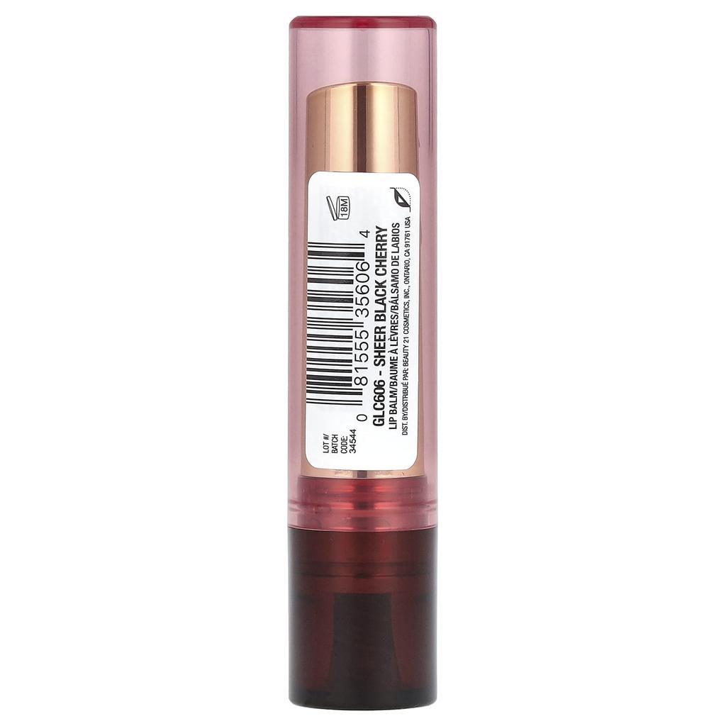 L.A. Girl Sheer Tint Lippenbalsam, GLC606 Sheer Black Cherry, 2 g (0,07 Unzen)
