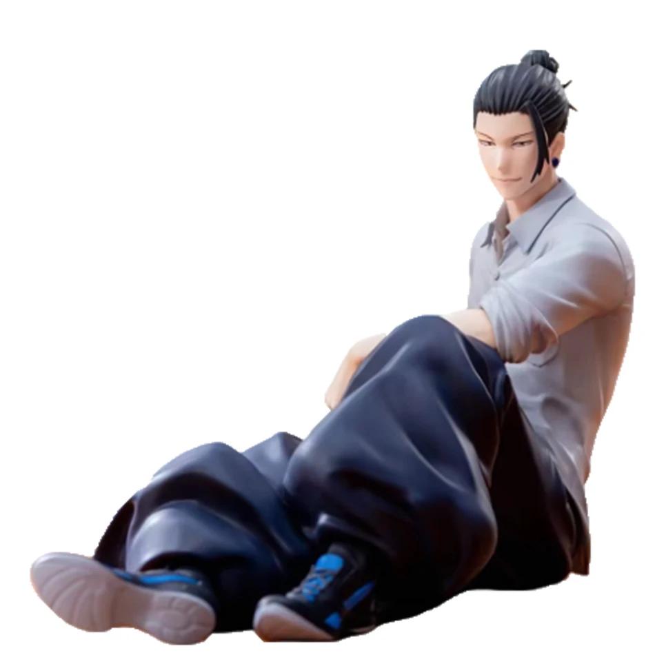Gojo Satoru & Geto Suguru Posizione Seduta Action Figure Jujutsu Kaisen Anime Modello da Collezione Giocattolo Regalo