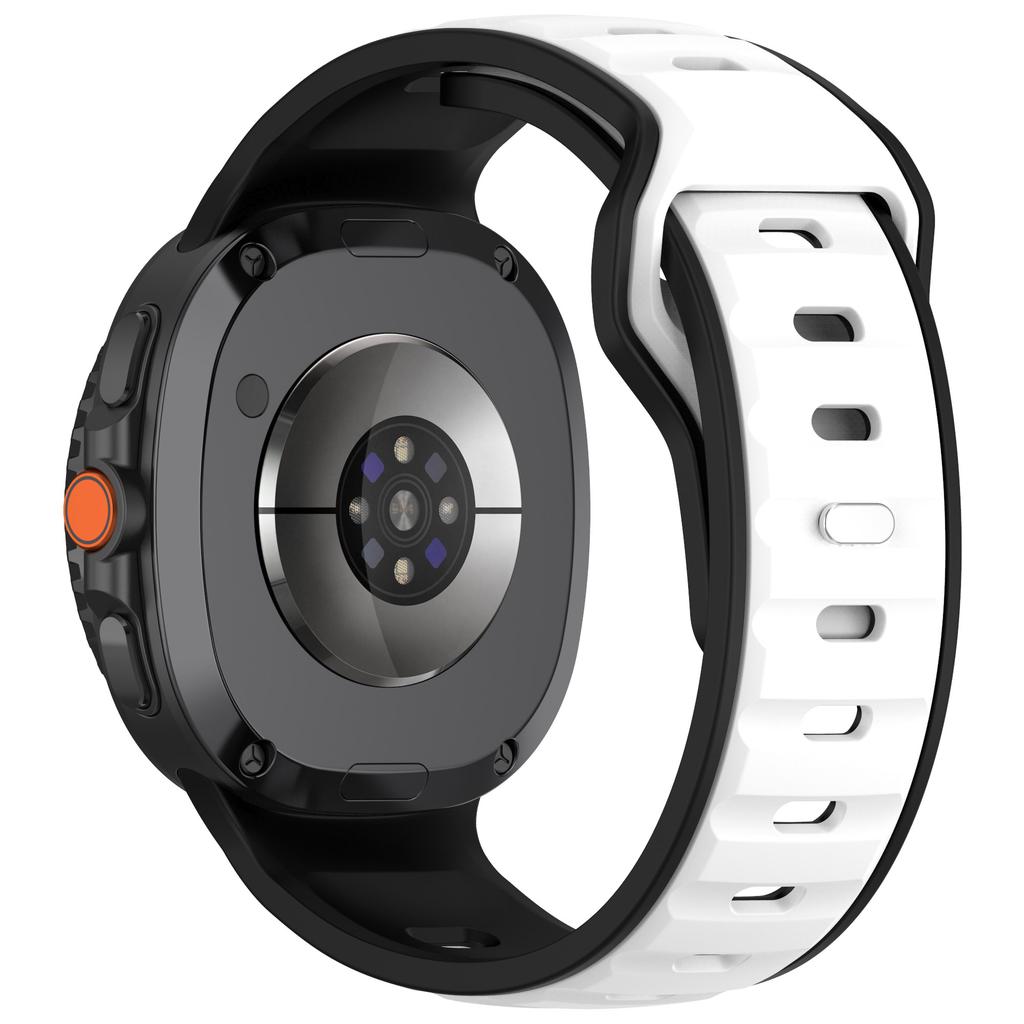 Sport Strap for Samsung Galaxy Watch 8/8 Classic Two-tone Elastic Silicone Band for Galaxy Watch8 40 44mm Smartwatch Accessories