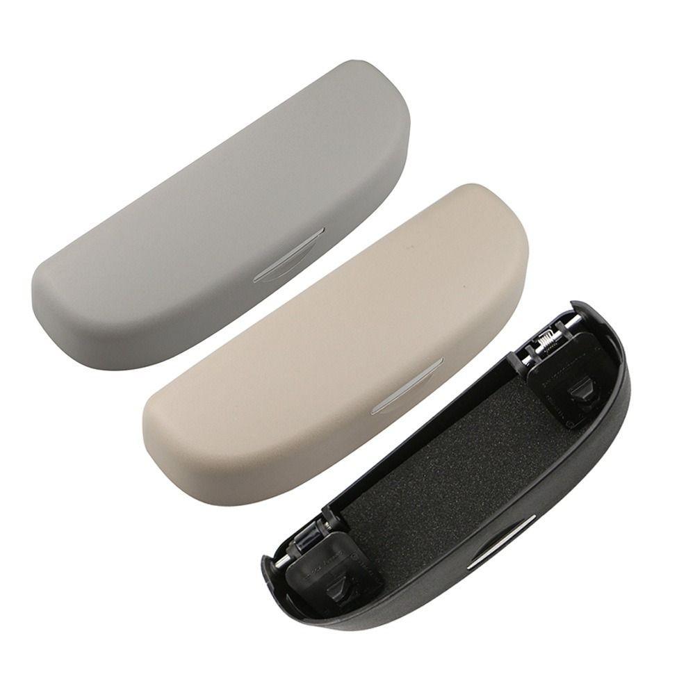 Practical Sunglasses Holder Plastic Spectacles Box Multifunctional Car Glasses Case  Accessories