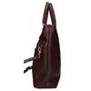 BASCO LEATHER NELSON 2WAY BAG 2WAYShoulder Tote Bag BrownUsed