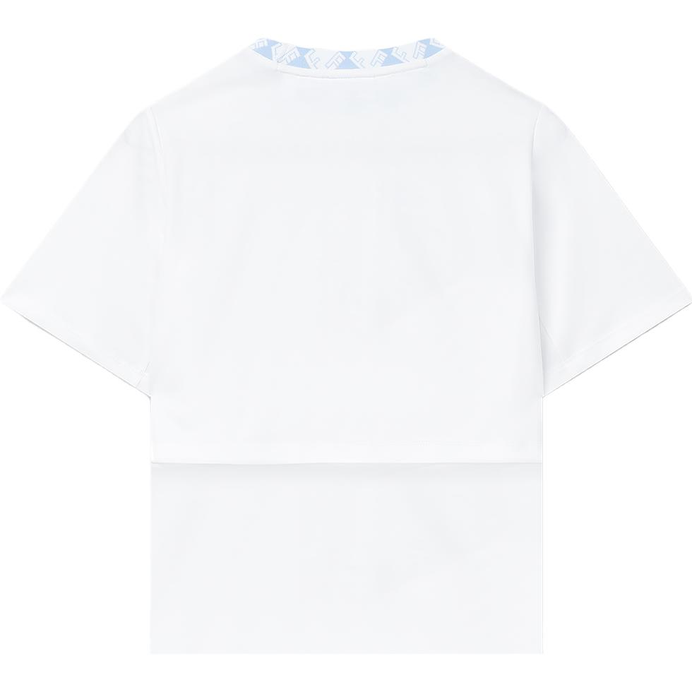 

New FILA T Shirt Women s Standard White F11W334106FWT M