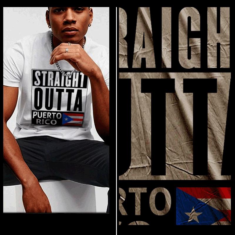 

Puerto Rico t-shirt Puerto Rican Flag Boricua, Taino Outta PR White tee 4XL