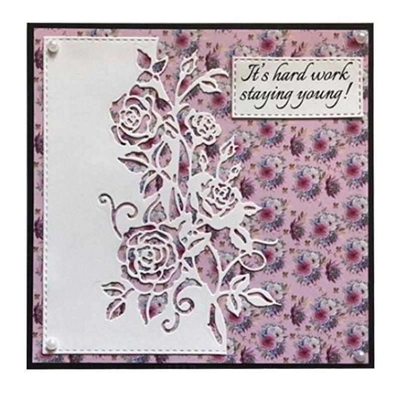 Lace Creative Flowers Spring Metal Craft Making Stencils Dies Cutting For DIY Scrapbooking Paper Handmade Mold Embossing Dies