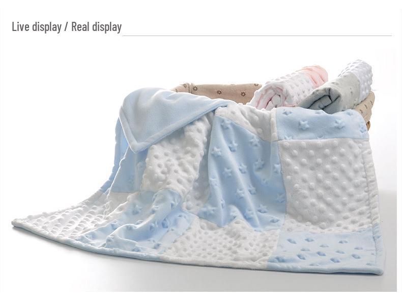 Super měkká dvouvláknová fleecová zavinovačka pro novorozence - Pohodlná na jaro, léto a podzim