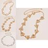 Retro Design Geometric Shape Metal Casual Waist Chain For Vintage Style Women Summer